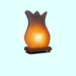 lale desenli tuz lamba
