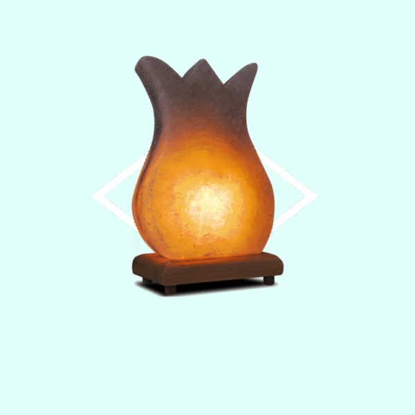 lale desenli tuz lamba